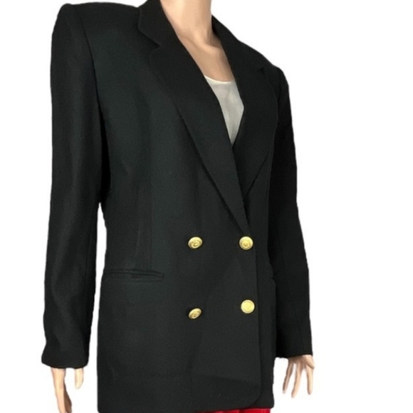 Priviate Concepts Wool Womens Double Brested Blazer - Picture 2 of 5